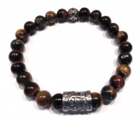 BRACELET OEIL DE TIGRE BOUDDHA ZEN